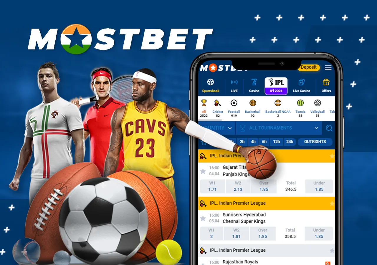 Choose the type of bets you are interested in and start winning
