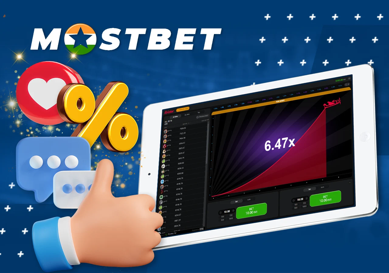 Multiple bets, live chat and many other benefits await you in the Aviator game